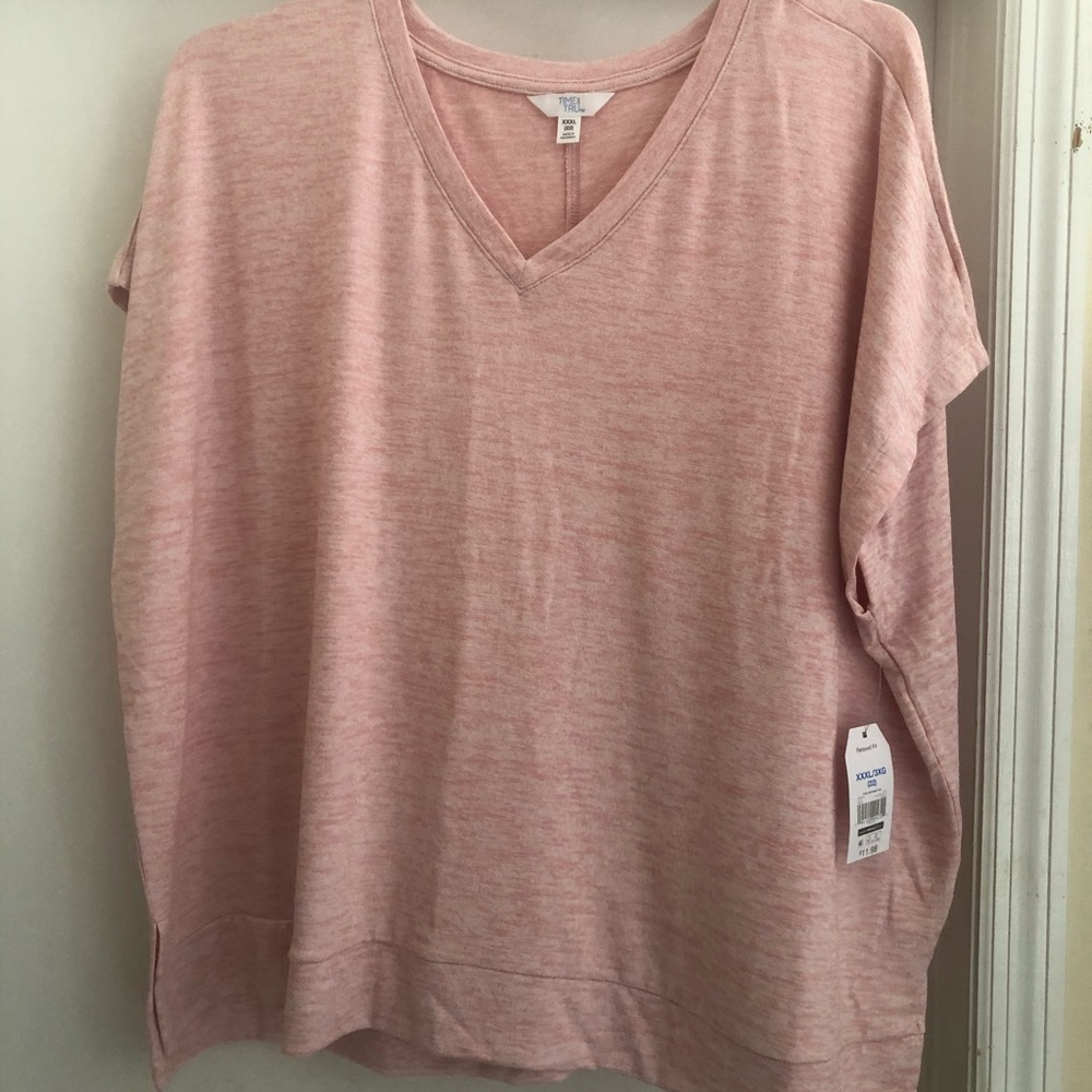 Time  and True plus size top